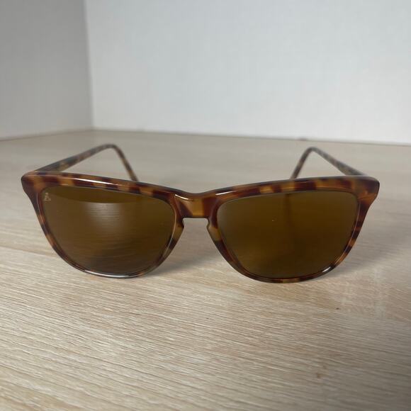 Vintage Bausch & Lomb I's W1556 Sunglasses Polarized Tortoise Shell Excellent - Picture 2 of 11